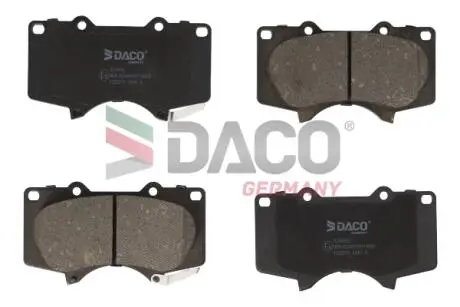 324569 Колодки тормозные (передние) Mitsubishi Pajero IV/Toyota Hilux 06-/Land Cruiser Prado/Lexus GX 01- DACO подбор по vin на Brocar