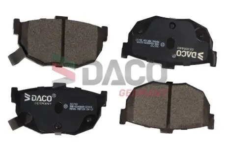 321710 Колодки тормозные (задние) Hyundai Elantra 00-06/Coupe 96-09/Kia Cerato 04-/Nissan Maxima 88-94 DACO подбор по vin на Brocar