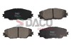 323912 Колодки тормозные (передние) Toyota RAV4 2.0-3.5/Auris 1.8 05- DACO підбір по vin на Brocar