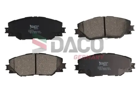 323912 Колодки тормозные (передние) Toyota RAV4 2.0-3.5/Auris 1.8 05- DACO подбор по vin на Brocar