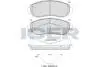 181811200 Колодки тормозные (передние) Honda CR-V V 16- ICER підбір по vin на Brocar