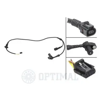 06S065 Датчик, частота обертання колеса OPTIMAL підбір по vin на Brocar