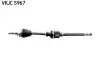 Полуось Renault Kangoo 1.5 dCi 05- (R) (23x26x866x44T) (+ABS) VKJC5967