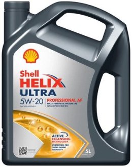 550056802 OLEJ SHELL 5W20 5L HELIX ULTRA PROFESSIONAL AF / SN / 948B / A1/B1 / M2C 913C / 925A / DO WYCZERPANIA ZAPASÓW SHELL подбор по vin на Brocar