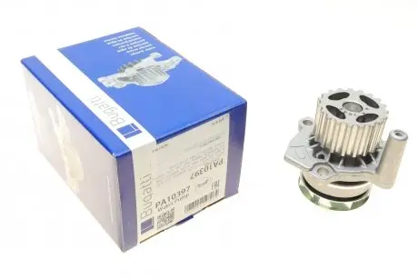 PA10397 Помпа води Audi A4/Skoda Fabia/Octavia/VW Caddy/Golf/Passat 1.2TDI/1.6TDI/2.0TDI 08- (R/B)(7лоп) BUGATTI підбір по vin на Brocar