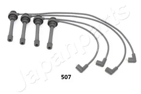 IC507 MITSUBISHI Провода высоковольтные (4шт) Carisma 1,6 -6 Galant -96Spase Wagon 2 -98. JAPANPARTS підбір по vin на Brocar