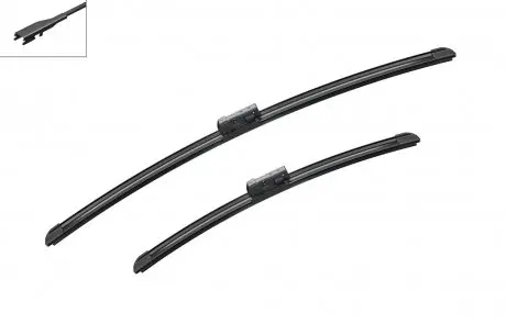3397014744 Щітки склоочисника A 744 S L=600/425 GEELY Atlas \'\'21>> - кратн. 5 шт BOSCH підбір по vin на Brocar
