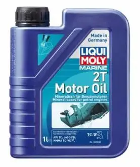 25019 Олива для 2-тактних човнових моторів - MARINE 2T MOTOR OIL LIQUI MOLY підбір по vin на Brocar