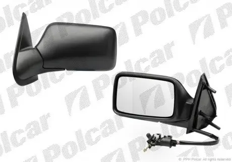 9538512E Дзеркало зовнішнє лівий POLCAR підбір по vin на Brocar
