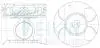 Поршні +0.50mm (к-кт на двигун) 2KD-FTV Toyota Hilux, Fortuner 46348AG050