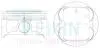 55654050 Поршні ремонт +0.50mm(к-кт на мотор) Subaru EJ20J TEIKIN підбір по vin на Brocar