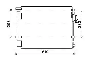 KAA5149D Радіатор (Ava) AVA COOLING підбір по vin на Brocar