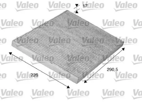 698746 Фильтр, воздух во внутренном пространстве VALEO подбор по vin на Brocar