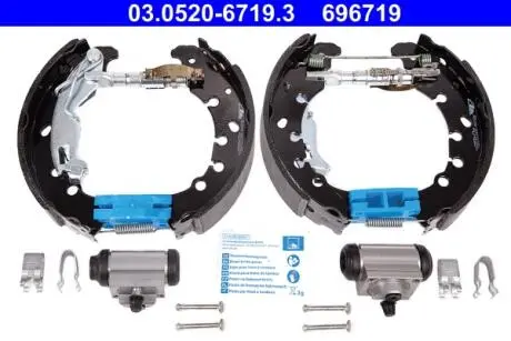 03052067193 Тормозные колодки (набор) ATE подбор по vin на Brocar