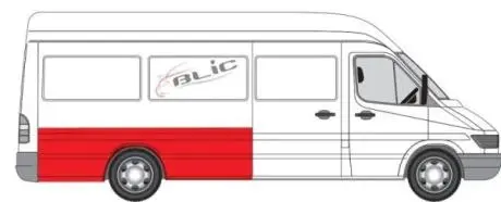 6504013546596P Крило BLIC підбір по vin на Brocar