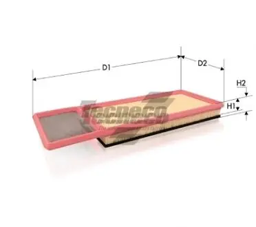AR35006PMS Фільтр повітряний Fiat/PSA 1.3HDI/1.3D/1.3MJTD TECNECO підбір по vin на Brocar
