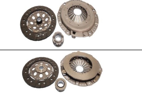 957331 Комплект сцепления DB W124 2.3 89- (d=228mm) (+выжимной) KAWE подбор по vin на Brocar