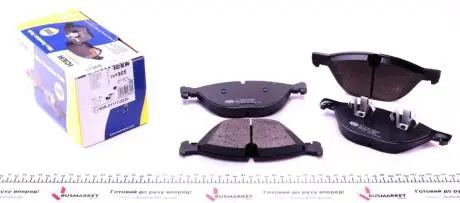 181905 Колодки тормозные (передние) BMW X5 (E70/F15/F85) 06-/X6 (E71/E72/F16/F86) 08- ICER підбір по vin на Brocar