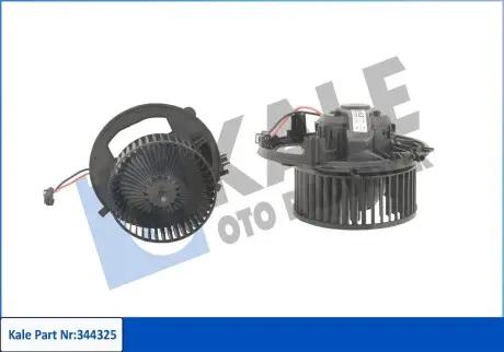 344325 Вентилятор салону Audi A3,Q2/3,Golf VII,Passat,Tiguan,Touran,Skoda Karoq,Kodiaq,Octavia III,SuperB III KALE OTO RADYATOR підбір по vin на Brocar