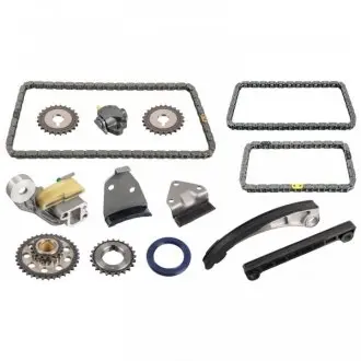 108889 SUZUKI К-кт цепи ГРМ(3 цепи + 4 шт.направляющие + 2 натяжителя 4 FEBI BILSTEIN підбір по vin на Brocar