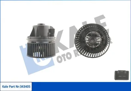 343405 Вентилятор салона Focus II,Galaxy,Kuga I,Mondeo IV,S-Max KALE OTO RADYATOR подбор по vin на Brocar