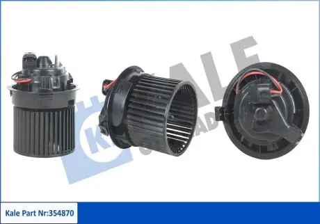 354870 Вентилятор салону Duster,Logan I,II,Sandero 08- KALE OTO RADYATOR підбір по vin на Brocar