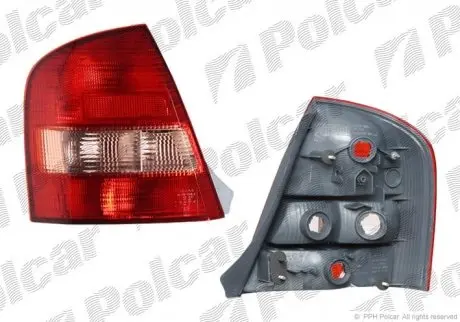 454087E Фонарь задний POLCAR подбор по vin на Brocar