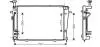 HY2130 Радіатор охолодження HYUNDAI TUCSON (JM) (04-) 2.0 AT (вир-во AVA) AVA COOLING підбір по vin на Brocar