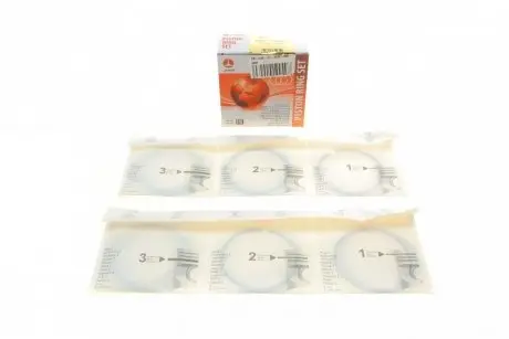PRDAE473548000SET Кільця поршневі Daewoo Lanos 1.4/1.5i 97-01 (76.50mm/STD) (1.5-1.5-3) (к-кт 4 циліндри) PARADOWSCY AMP підбір по vin на Brocar