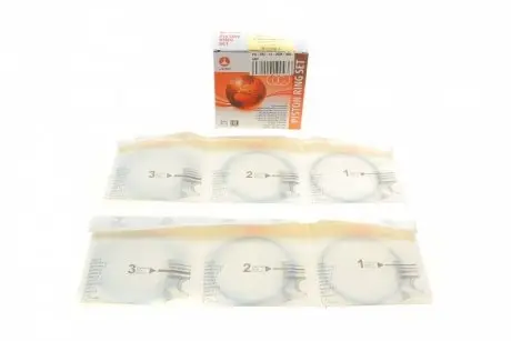 PRDAE473538050SET Кільця поршневі Daewoo Lanos/Nexia 1.6 16V 91-00 (+0.50/79.50mm) (1.2x1.5x3.0) (к-кт 4 циліндри) PARADOWSCY AMP підбір по vin на Brocar