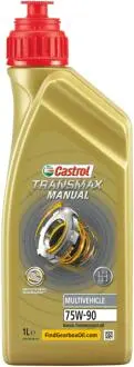 15E984 OLEJ CASTROL 75W90 1L TRANSMAX MANUAL MULTIVEHICLE GL4 MTF / FORD WSD-M2C200-C / MB 235.72 / PRZEKŁADNIOWY CASTROL підбір по vin на Brocar