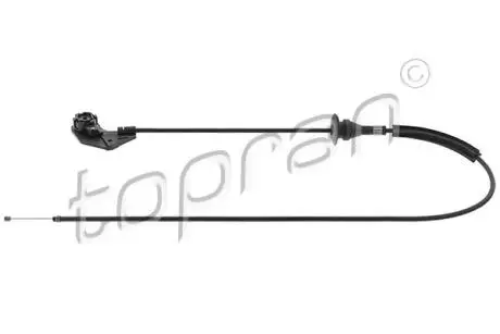 503915 Трос відкривання капоту (1030мм) BMW X5 (E53) 3.0-4.8 01.00-10.06 TOPRAN підбір по vin на Brocar