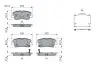 0986424430 ДИСКОВІ КОЛОДКИ BOSCH підбір по vin на Brocar