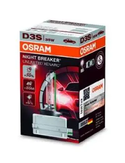 66340XNB Автолампа Osram 66340XNB Night Breaker Unlimited D3S PK32d-5 35 W прозрачная OSRAM підбір по vin на Brocar