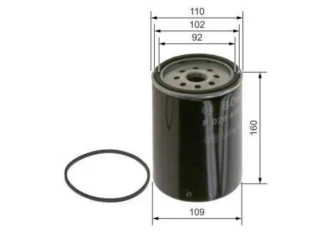F026402269 Фільтр палива BOSCH підбір по vin на Brocar