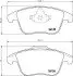 NP5077 Гальмівні колодки FORD/LAND ROVER/VOLVO Mondeo/Freelander/S60/XC70 &quot;F &quot;06&gt;&gt; NISSHINBO підбір по vin на Brocar
