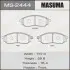 MS2444 Колодка гальмівна передня Infiniti FX 35 (05-10)/ Nissan Murano (04-16), Pathfinder (05-14)/ Renault Koleos (08-) (MS2444) MASUMA MASUMA підбір по vin на Brocar