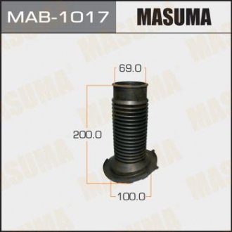 MAB1017 Пильник амортизатора переднього Lexus RX 350 (08-13)/ Toyota Camry (00-06), Highlander (10-13), Venza (13-15) (MAB1017) MASUMA MASUMA підбір по vin на Brocar