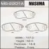 MS2201 Колодка тормозная передняя Nissan Juke (10-), Primera (01-05), Teana (03-14), Tida (07-)/ Suzuki SX 4 (06-14) (MS2201) MASUMA MASUMA підбір по vin на Brocar