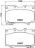NP1018 Гальмівні колодки TOYOTA Land Cruiser 4.2 D, 4.5i 24V 00 NISSHINBO підбір по vin на Brocar