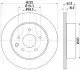ND2003K Диск тормозной задний Renault Koleos 2.0, 2.5 (08-)/ Nissan Qashqai, X-Trail 1.6, 2.0, 2.2 (03-) (ND2003K) NISSHINBO NISSHINBO підбір по vin на Brocar