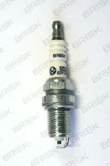 DR15YC1 Свеча зажигания 2110-12/1117-19/2170-72/Ланос (16кл) инж (зазор 1,1мм) с резистором (1шт) (кратно 4) SUPER BRISK BRISK подбор по vin на Brocar