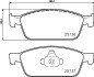 Колодки тормозные дисковые передние Strong Ceramic Ford Kuga II (12-), Ford Focus III (10-) (NP5074SC) NISSHINBO