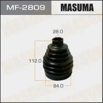 MF2809 Пильовик шруса зовнішній MASUMA підбір по vin на Brocar