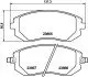 NP7001 Колодки тормозные дисковые передние Subaru Forester, Impreza, Legacy, Outback 2.0, 2.5 (06-) (NP7001) NISSHINBO NISSHINBO підбір по vin на Brocar