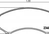 Колодки тормозные дисковые передние Strong Ceramic Mitsubishi Pajero 2.5, 3.2, 3.8 (06-) (NP3006SC) NISSHINBO