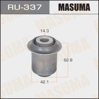 RU337 Сайлентблок переднього нижнього важеля задній Honda Civic (01-05), CR-V (01-06), FR-V (05-09) (RU337) MASUMA MASUMA підбір по vin на Brocar