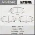 MS2546 Колодка гальмівна передня Nissan Qashqai (06-13), X-Trail (07-14)/ Suzuki Kizashi (09-15) (MS2546) MASUMA MASUMA підбір по vin на Brocar