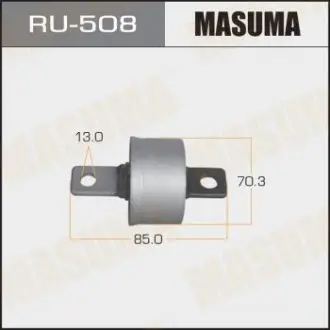 RU508 Сайлентблок заднего продольного рычага Mitsubishi ASX (10-), Lancer (07-), Outlander (07-) (RU508) MASUMA MASUMA подбор по vin на Brocar