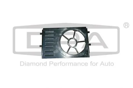 11778302 Дифузор вентилятора радіатора Skoda Fabia (10-14,14-)/VW Polo (09-14)/Seat Ibiza (09-) (11778302) DPA DPA підбір по vin на Brocar